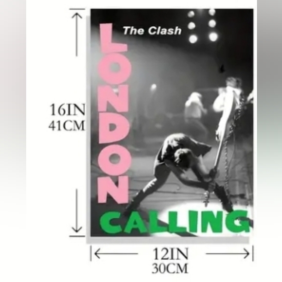 The◇Clash◇London Calling◇Album Cover◇Mini-Poster - Picture 3 of 7